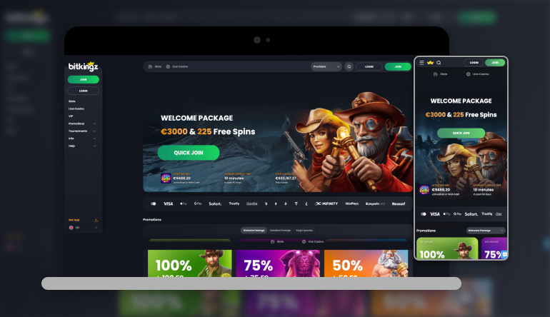 BitKingz Casino App Screenshot